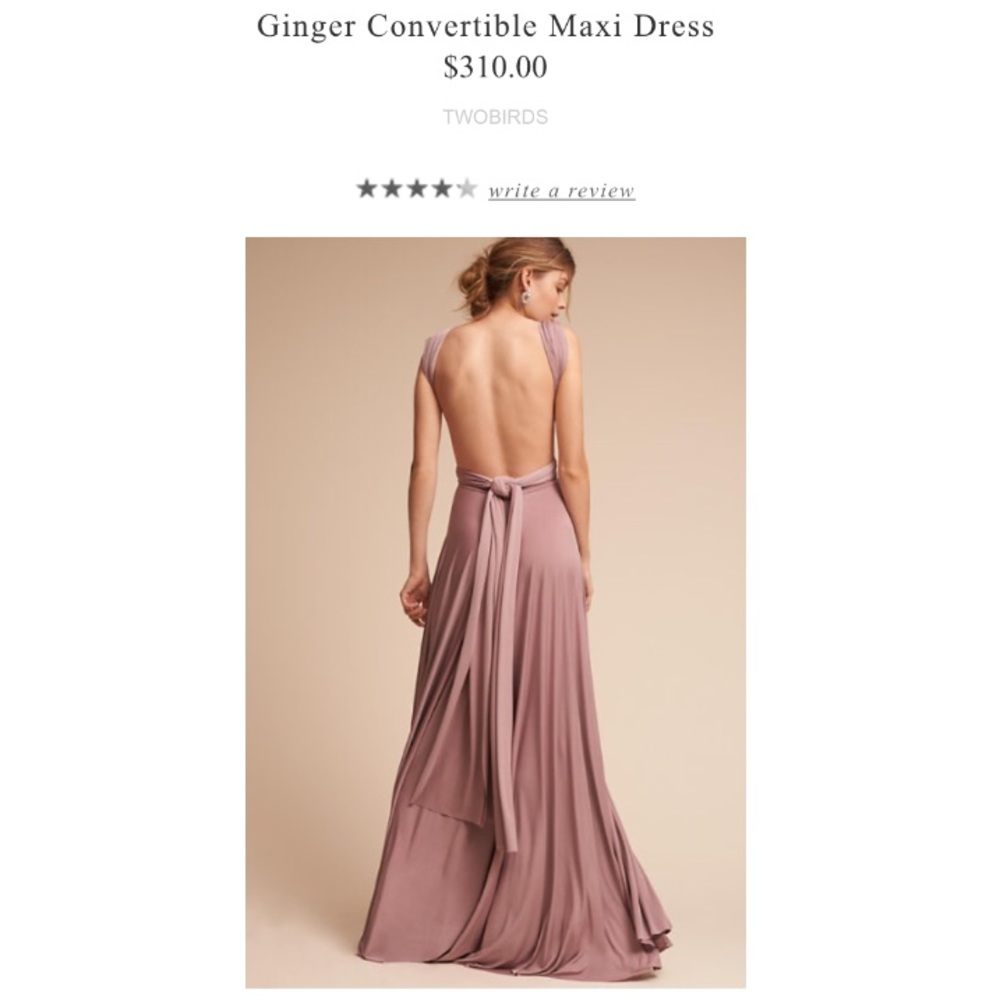 BHLDN - Ginger Convertible Maxi Dress - Picture 2 of 6